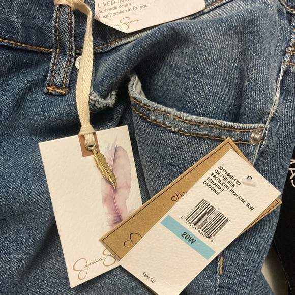 Jessica Simpson plus size women jeans size 20W - Picture 8 of 8
